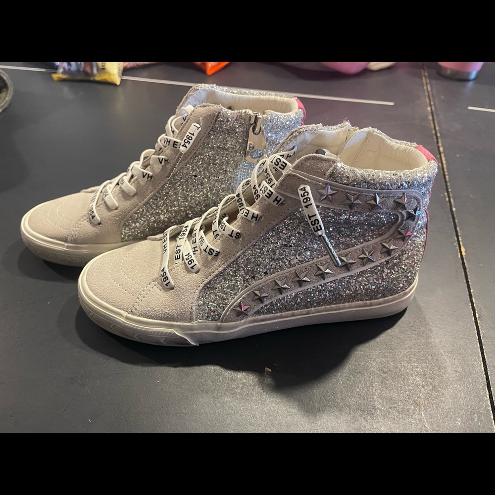 Vintage Havana pink/glitter sneakers
